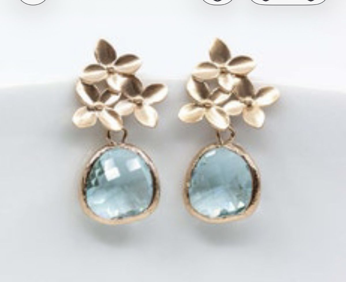 Boucles d'oreille: Ohrringe mit Glassteinen – Neuf (Voir description) à Donat par troja007 1
