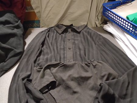 Bluse Grösse XS, Shein, schwarz mit Body