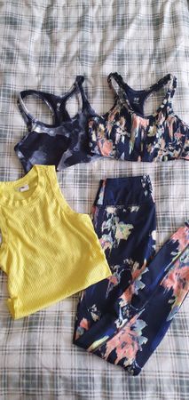H&M Sport Set XS - Top und Hose