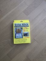 Swiss Klick/Moto Klick Nummerrahmen schwarz
