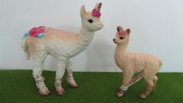 Schleich  Bayala Lama Einhorn Figuren Set ( selten )