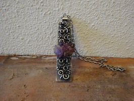 Kette Amethyst 925 Silber / H.A.N.S.