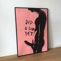 Male Body Penis Pop Art Kunst Cum Yet - Modern Nude Akt Bild