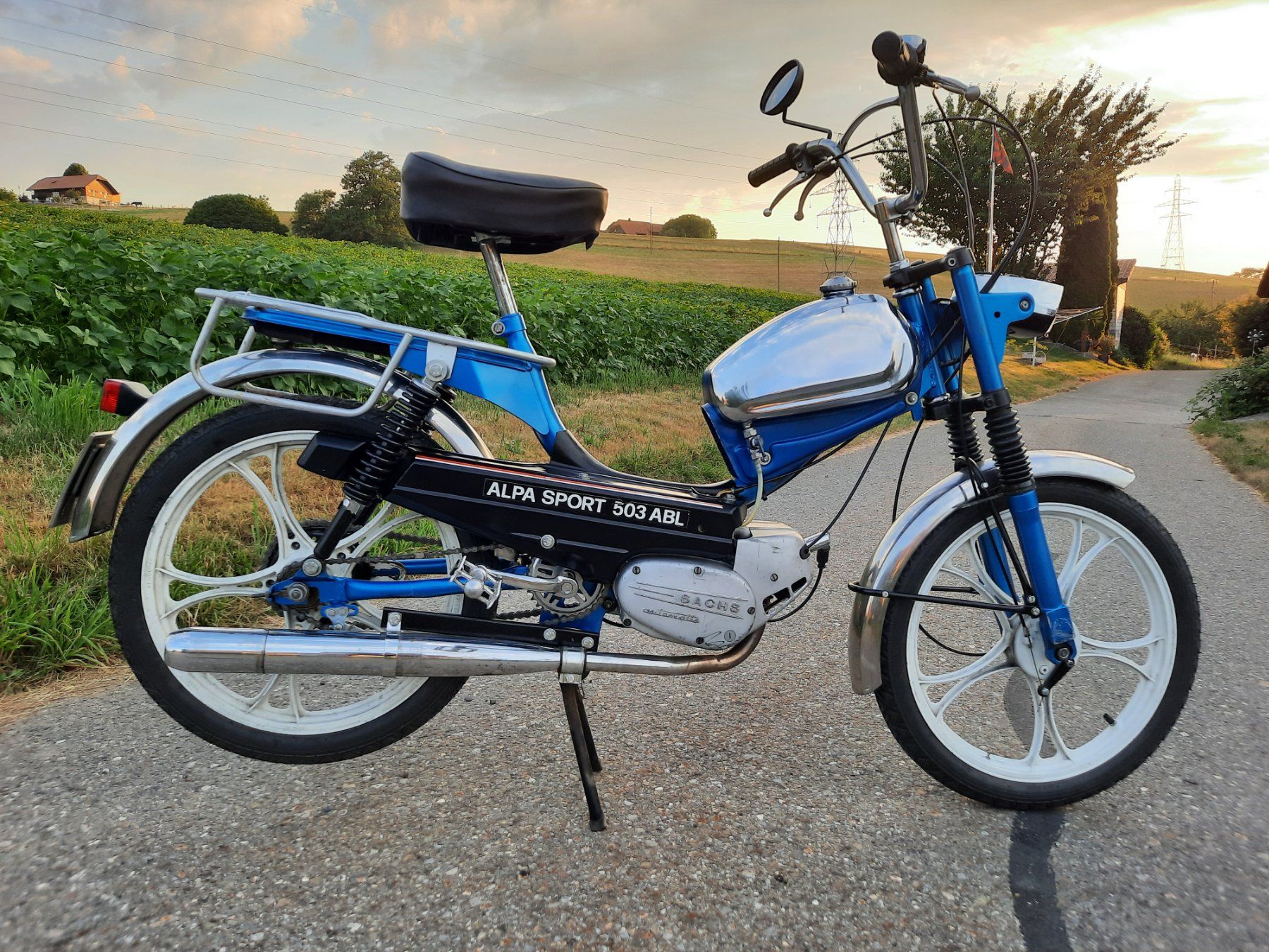 Sachs Mofas: Mofa Sachs Alpa Sport 503 ABL – Gebraucht aus Niedermuhlern von carfreak75 5