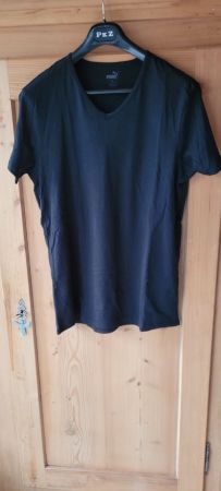 PUMA BASIC VNECK Herren Unterhemd / Shirt kurzarm Gr. XL