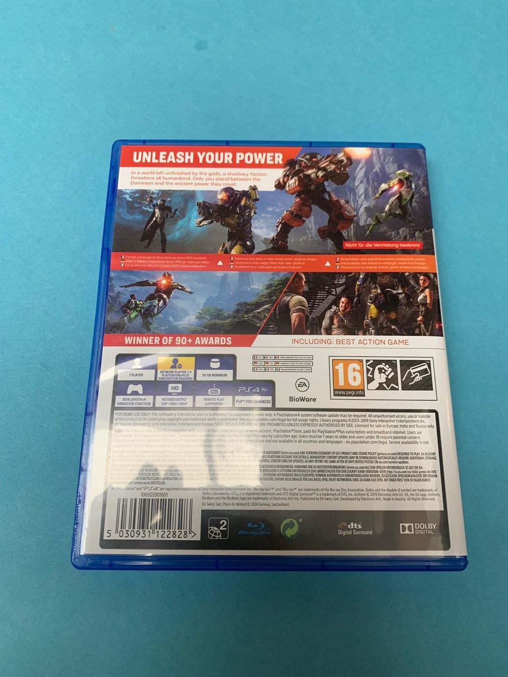Sony Giochi: PS4 / Anthem – Usato da Kölliken venduto da sergesellsretro 1