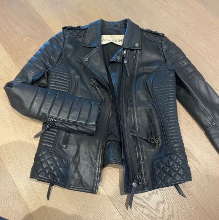 Lederjacke Gr.36 London Neuwertig, Top-Qualität
