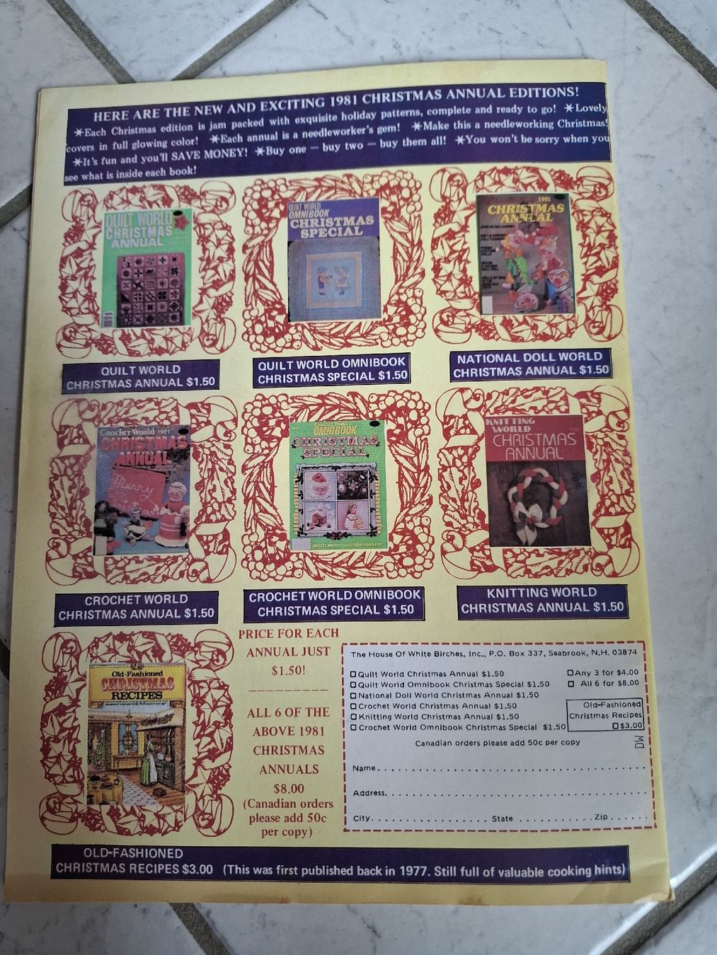 Riviste & Magazine: Vintage Doll World Heft Dezember 1981 – Usato da Rafz venduto da Isidorro1 4