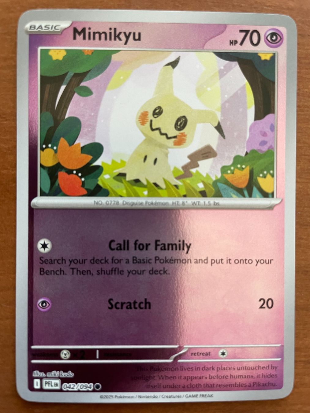 Pokémon Sammelbilder & Trading cards: Pokemon Mimikyu Reverse (Versand gratis) – Neu (gemäss Beschreibung) aus Chur von Angerson