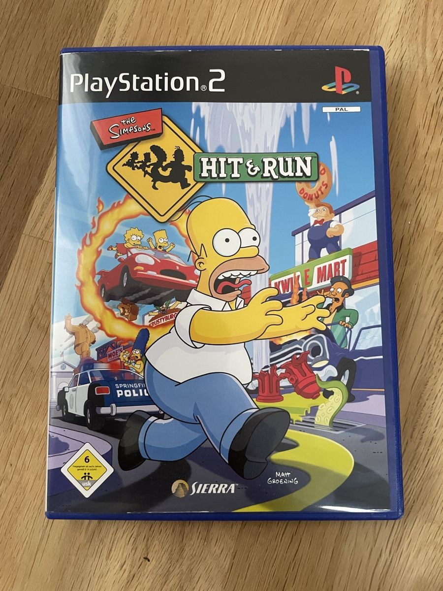 Giochi: The Simpsons Hit and Run, PS2 – Usato da Belp venduto da beardman