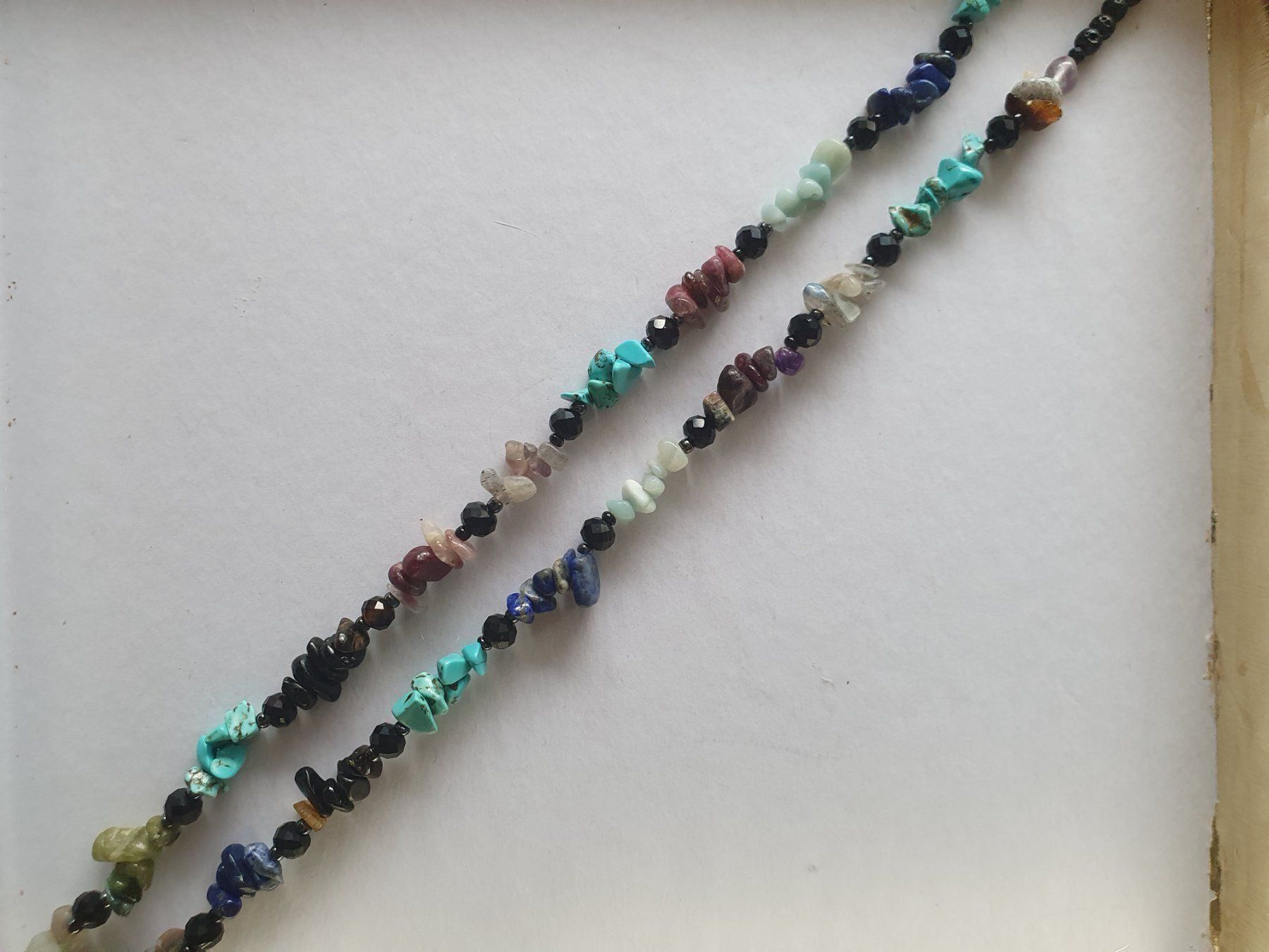 Catenine: Mehrfarbige Edelstein Kette – Nuovo (secondo la descrizione) da Benglen venduto da Meercat3 5