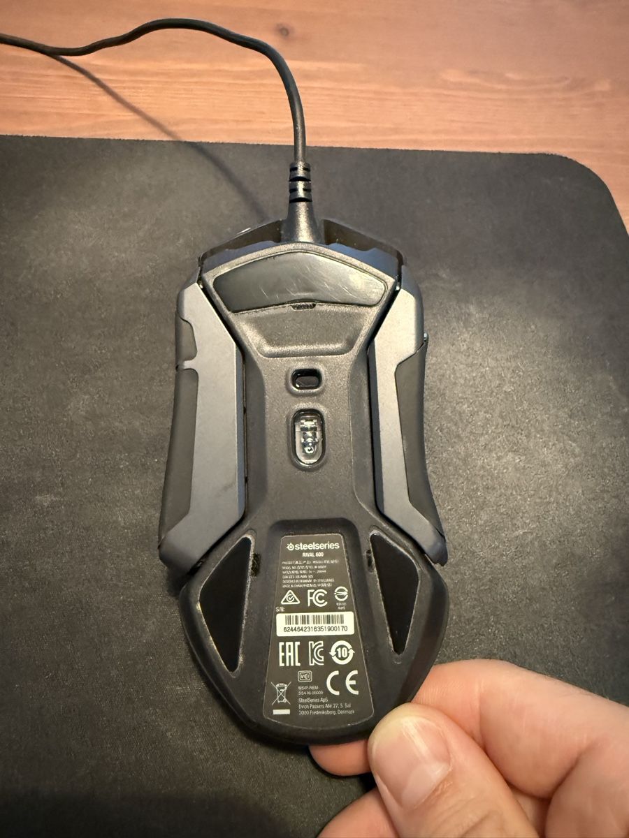 Maus: Gaming Maus: SteelSeries Rival 600 – Gebraucht aus Bern von Niatthis