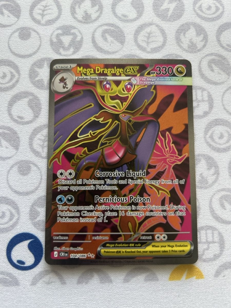 Pokémon Carte collezionabili: Mega Dragalge EX 104/086 – Nuovo (secondo la descrizione) da Zürich venduto da AinzCHF