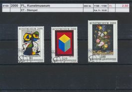 2000 FL, "Kunstmuseum", ET - Stempel