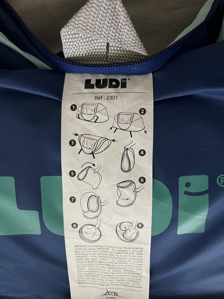 Sedie a sdraio: LUDI baby Nomadenzelt – Nuovo e nell'imballaggio originale da baden venduto da jessgold 1