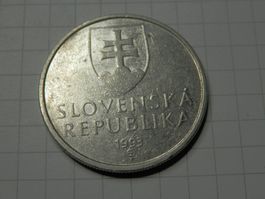 Slowakei  5 Kronen, 1993