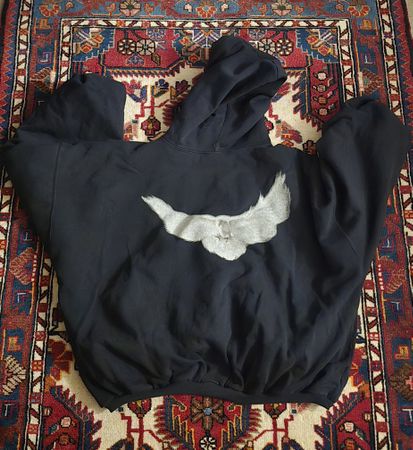 Yeezy Gap Dove Hoodie Size S Black 