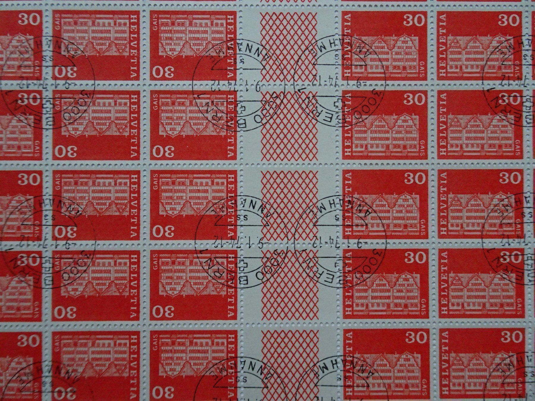 Alle Briefmarken: 1974 – Neu (gemäss Beschreibung) aus Aadorf von Chnorli-Furz 1