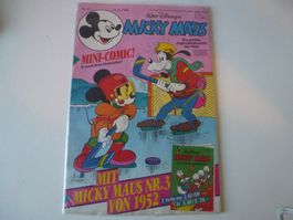 Micky Maus Heft Jahrgang 1988 Nr.51 // mit // Jg.1952 Nr. 3