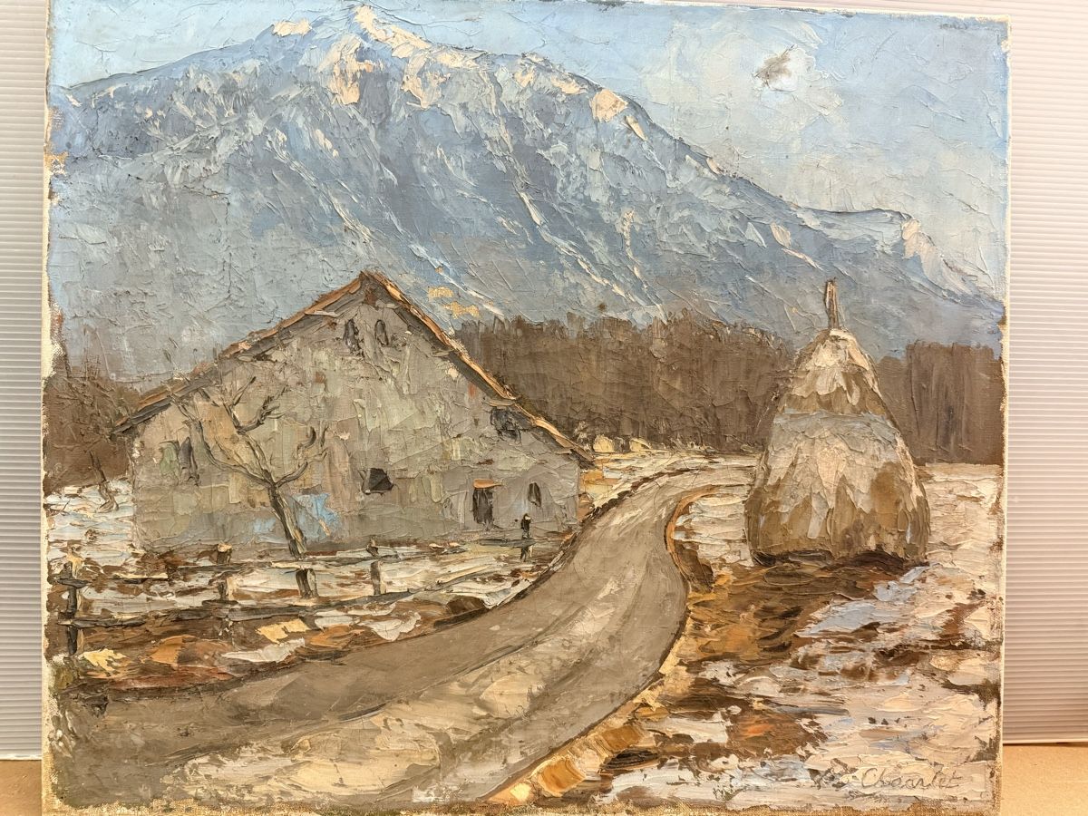 Dipinti: Olgemälde 54x46cm – Usato da Solothurn venduto da NUVICO 1