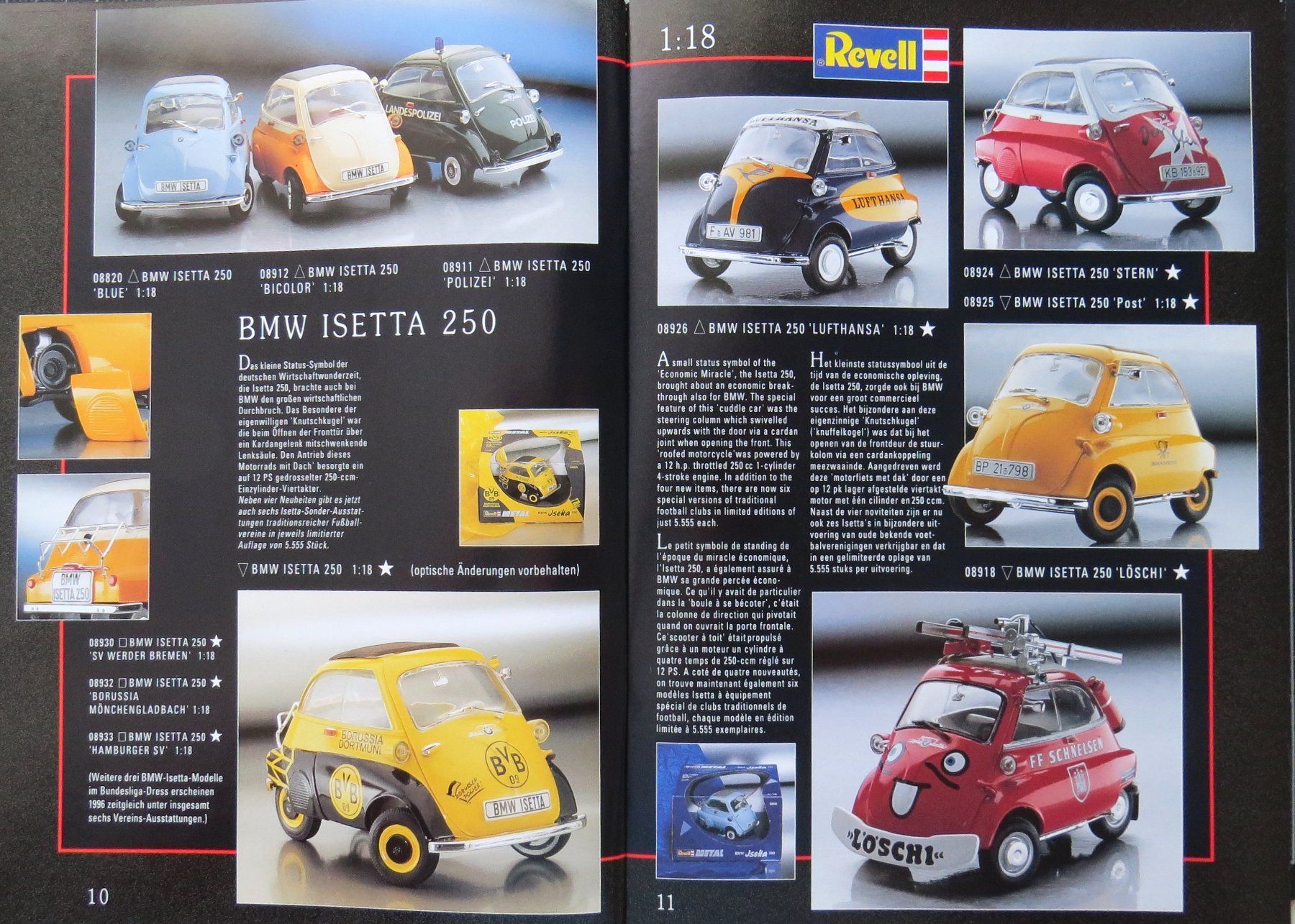 Revell Voitures modèles: Modellautokatalog Revell von 1996/97 – Neuf (Voir description) à Ettingen par campione_1 2