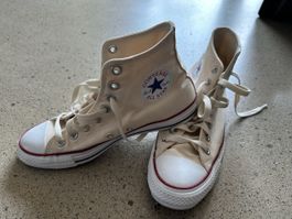 Chucks Converse 40 beige weiss 
