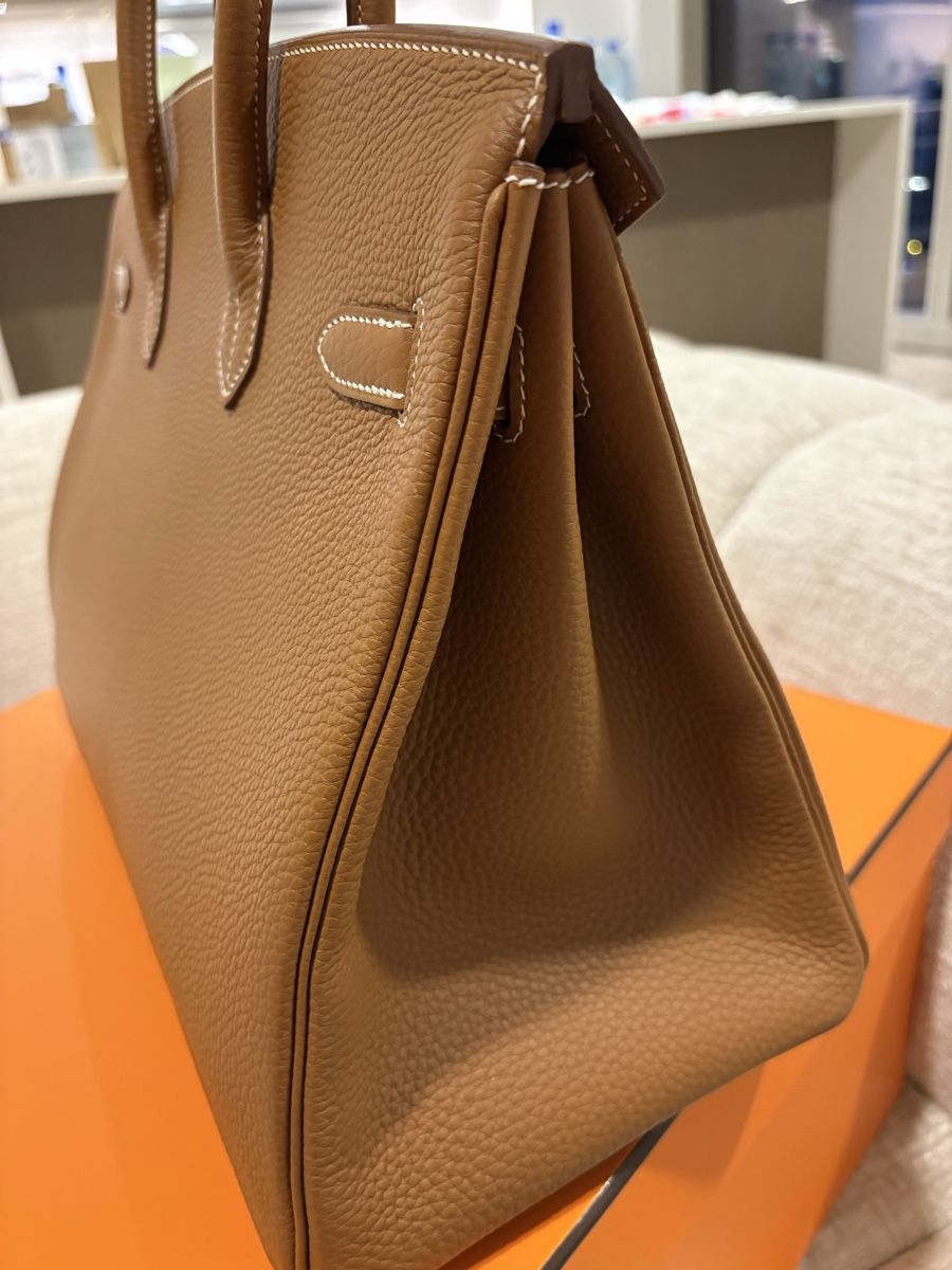Hermès Borse da donna: Hermes Birkin 35 gold retourne – Nuovo (secondo la descrizione) da Kilchberg ZH venduto da cruella 5