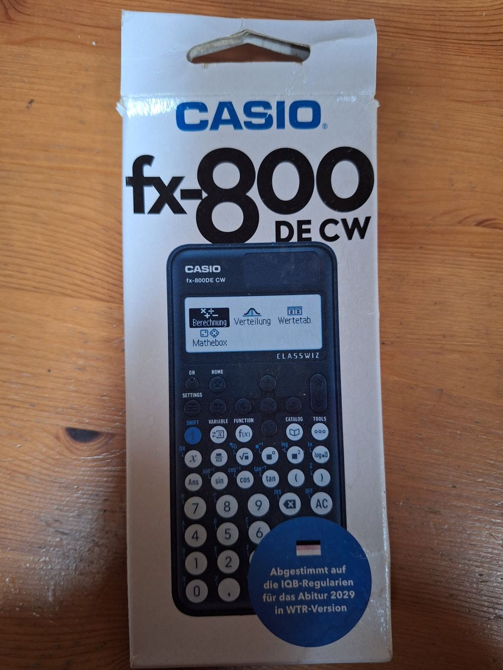 Calcolatrici tascabili: Rechner Casio fx-800 DE CW – Nuovo (secondo la descrizione) da Reutigen venduto da Pfluschi 2