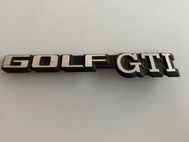 VW Golf GTI Emblem