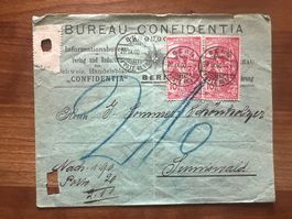Firmenbrief 1900 mit Nr. 78 Bern-Summiswald  (G8)