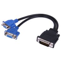 Matrox Dual VGA Stecker Adapter