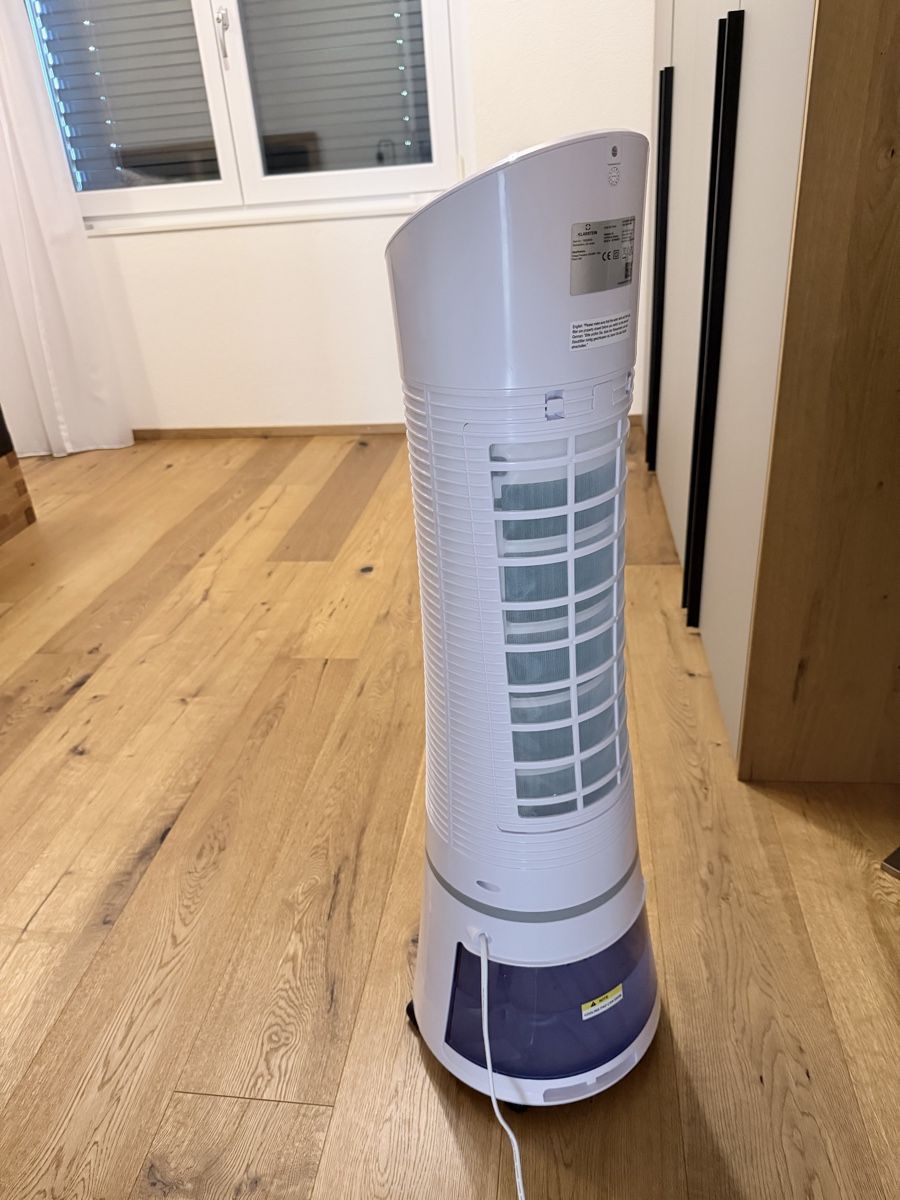 Ventilateurs: Luftkühler Turmventilator von Klarstein Skyscraper 4-1 – D'occasion à Neukirch (Egnach) par Drughino 1