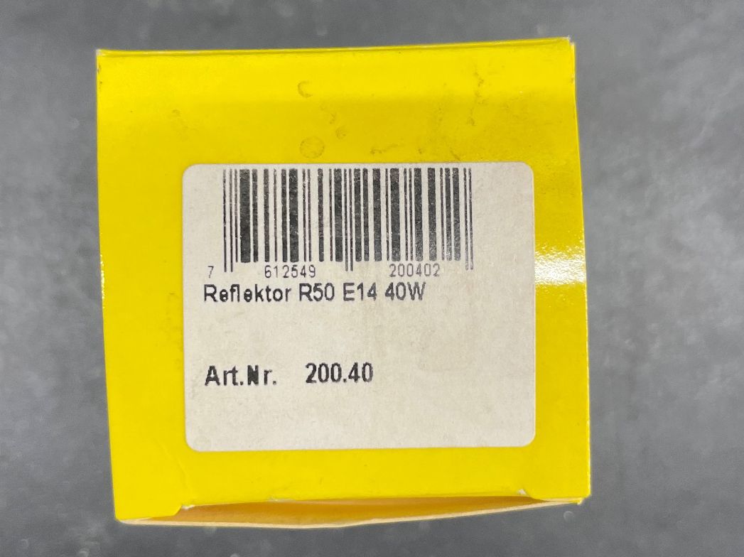Lampade: Noser, Reflektor R50, 40W – Usato da Ermensee venduto da fantasylight 1