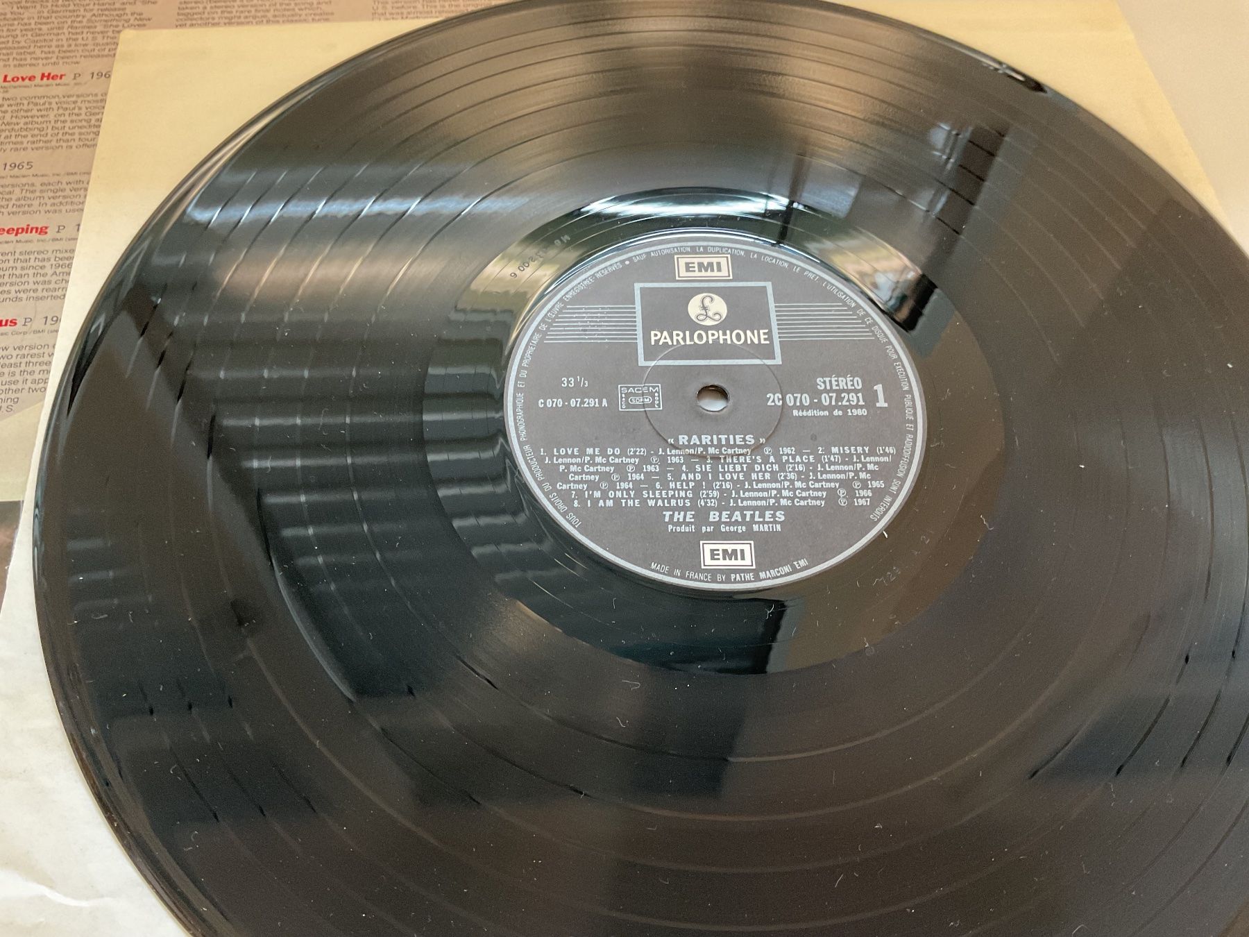 Dischi in vinile: The Beatles Rarities – Usato da Amriswil venduto da Austinn 3