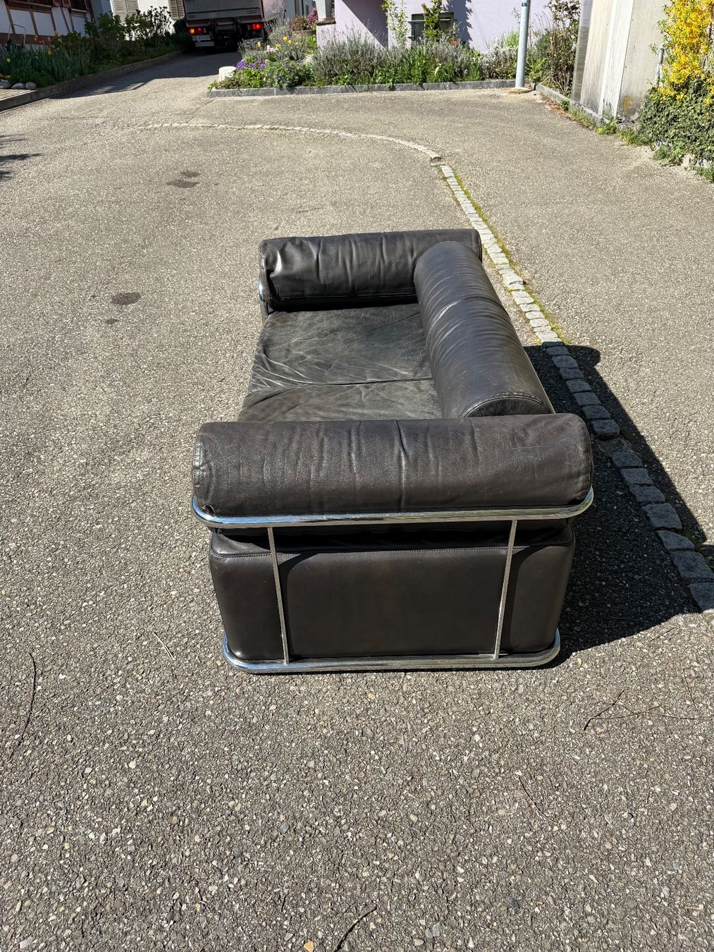 Divani: Sofa Leder Ledersofa Design Friedrich Strässle ab 1.- – Usato da Grenchen venduto da Design-Outlet 3
