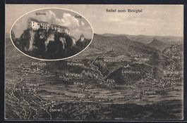 Burg im Leimental, Blick auf das Schloss