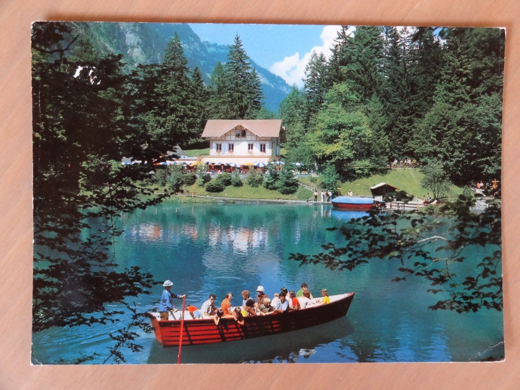 Cartoline postali: Lac Bleu - Blausee - BE - 2 AK – Usato da St Léonard venduto da Riglin 2