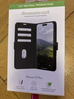 dbramante1928 iPhone 15 Plus Ledertasche schwarz neu