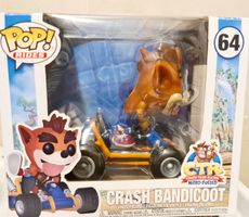 Figurine Funko Pop Rides Crash Bandicoot CTR #64 - Neuf!