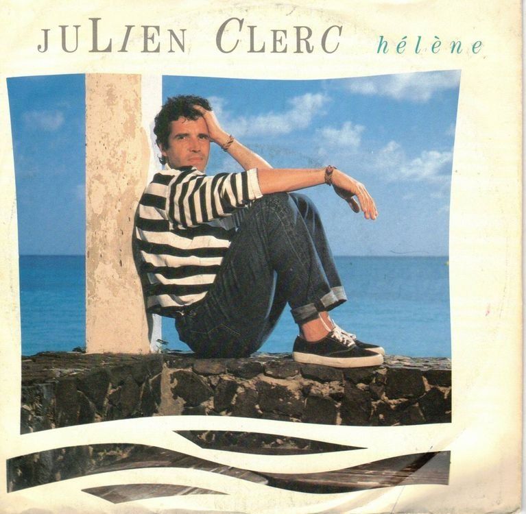 Schallplatten: Julien Clerc  --  Hélène  Single7 – Gebraucht aus Oberwil (Dägerlen) von thealbum