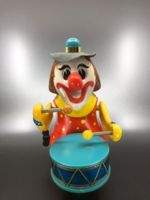 ⭐ Antikes Spielzeug, Clown Vintage Mechanisches Spielzeug,