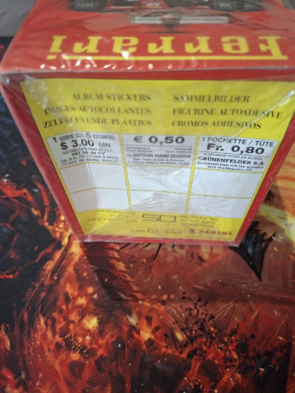 Panini Sammelbilder & Trading cards: Ferrari Panini Sticker Box 2003 sealed. – Neu und originalverpackt aus Wittenbach von and_9f2c 2