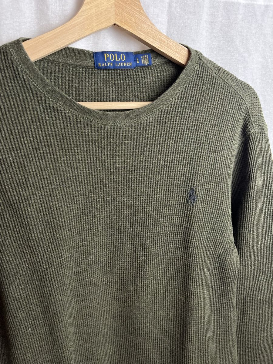 Ralph Lauren Pulls & Sweat-shirts: Pull Ralph Lauren kaki – Neuf (Voir description) à Les Avanchets par lunedeneige.shop 1