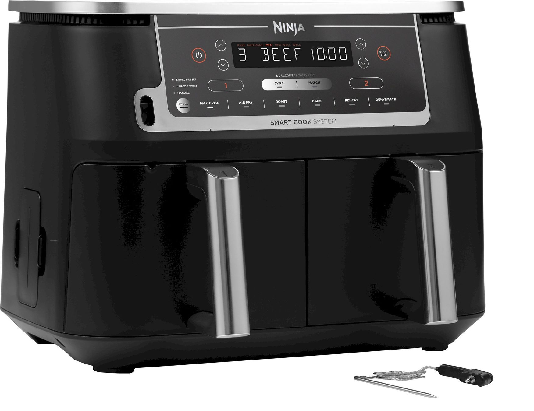 Elettrodomestici da cucina: Ninja Foodi MAX AF451EU Heißluftfritteus – Nuovo e nell'imballaggio originale da Bottighofen venduto da zaap 3