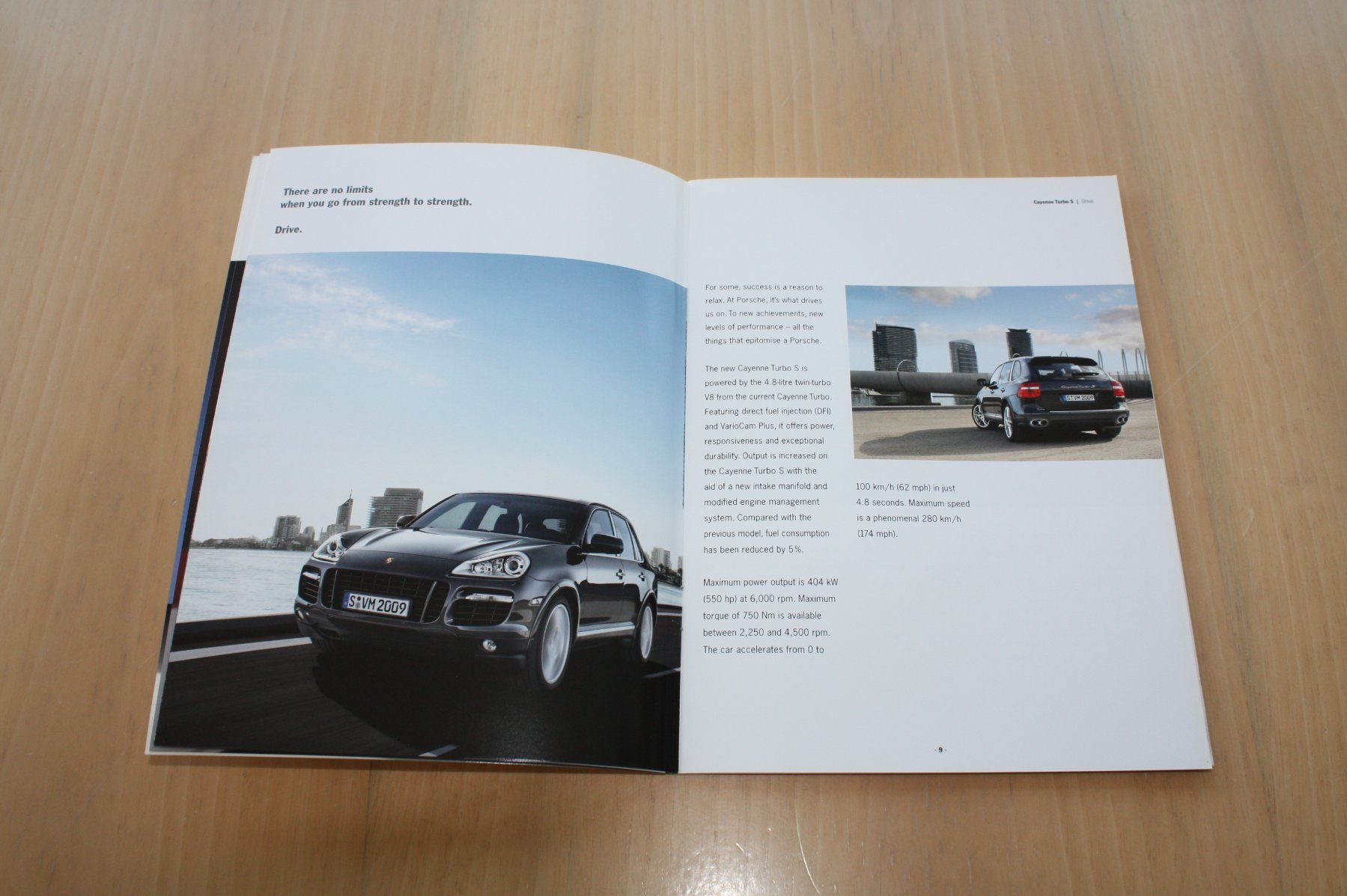 Porsche Dokumente: Porsche Cayenne Turbo S Prospekt 5/2008 – Gebraucht aus Wikon von erwin400 3