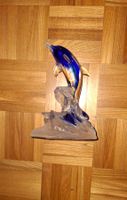 Dauphin en cristal neuf/Kristalldelfin neu