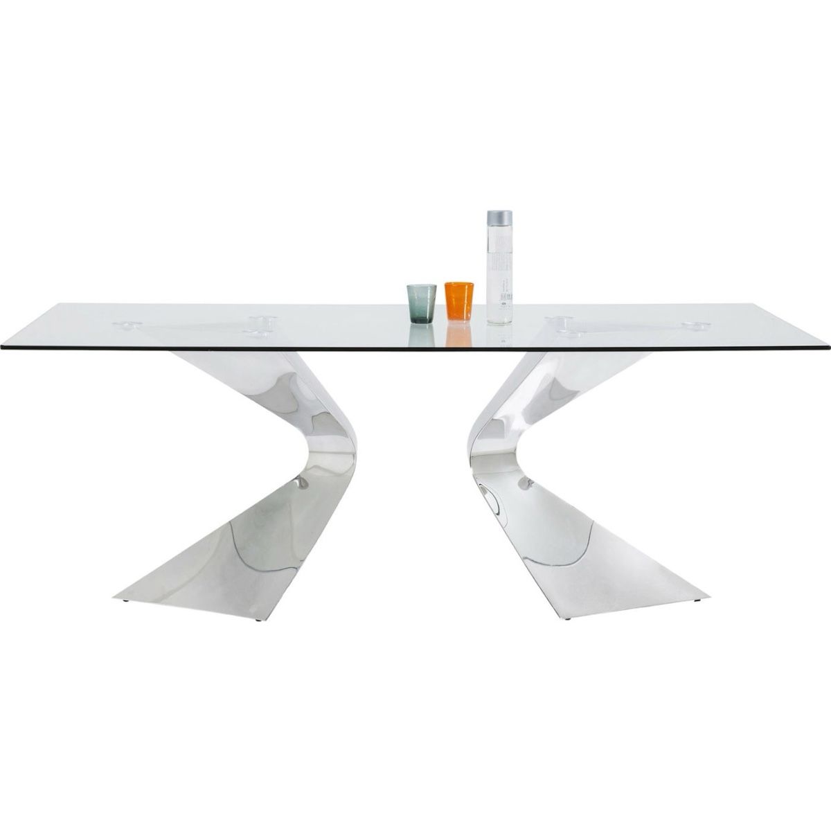 Kare Tavoli: KARE Tisch Gloria Chrom 200x100cm – Nuovo (secondo la descrizione) da St. Gallen venduto da SG_CH1 2