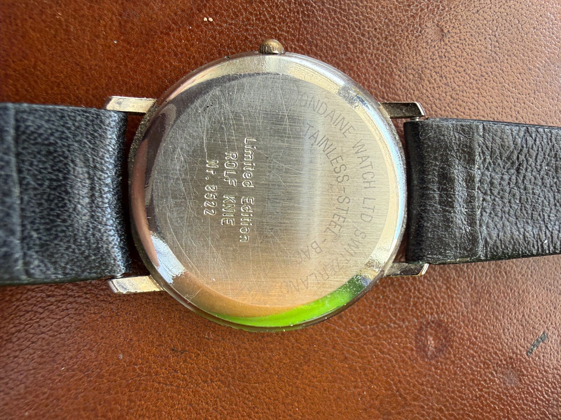Mondaine Orologi: Rolf Knie Uhr Limited Edition – Usato da Romanshorn venduto da Senit 1