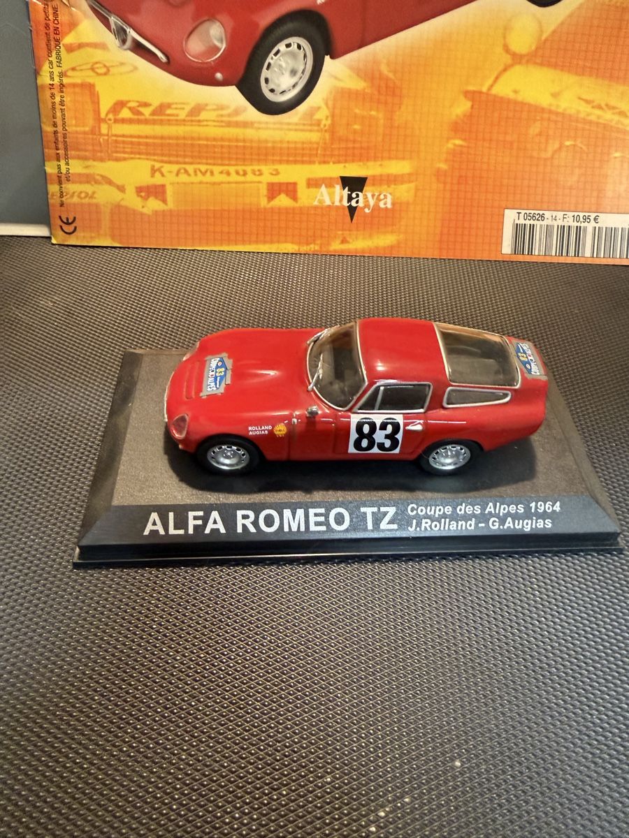 Alfa Romeo Modellini d'auto: Alfa Romeo TZ 1964. 1/43 – Usato da Versoix venduto da Jeannot57 1