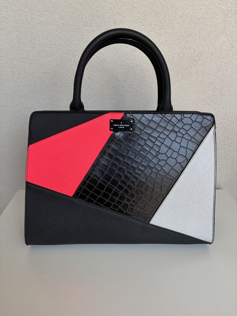 Pauls Boutique Borse da donna: Pauls Boutique London - Tote Bag geometric pattern – Usato da Nyon venduto da Deb_D39
